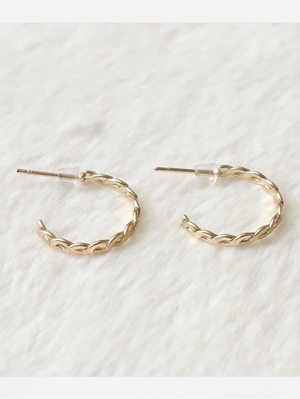 5/$15 🩷 MUST BUNDLE Gold Twisted Hoop Earrings - Minimal Women's Jewelry